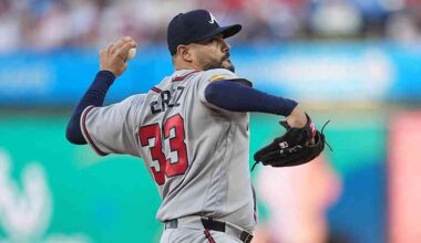 Perez pitches 6 strong innings for surging Braves