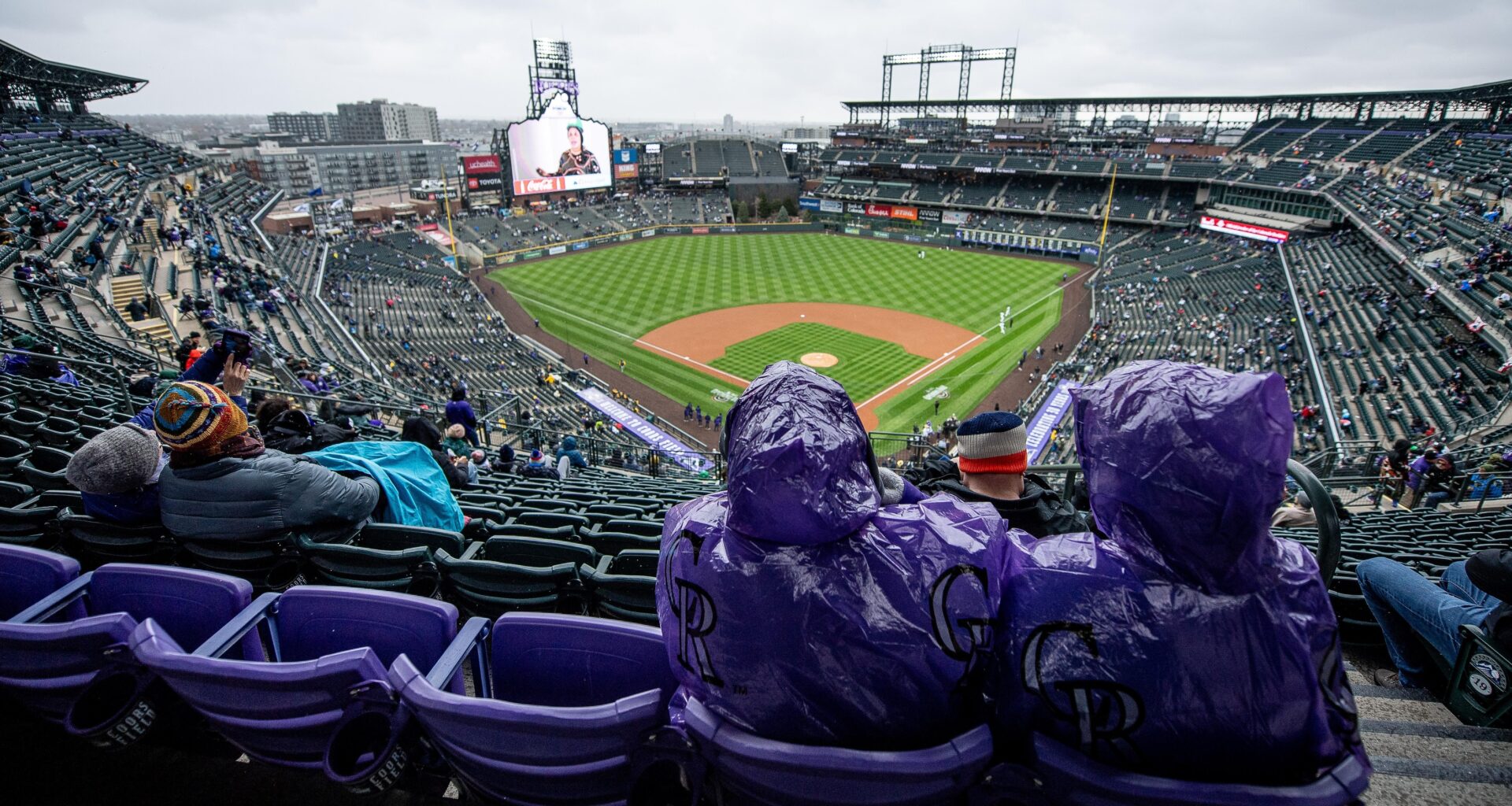 Watch Heavy Snowfall at Coors Field in Video Ahead of Dodgers vs. Rockies