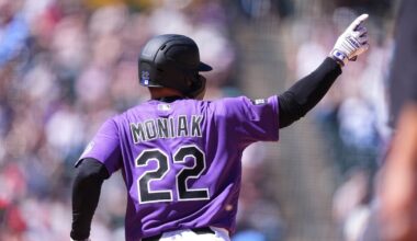 Mickey Moniak homers twice as Colorado Rockies top Philadelphia Phillies