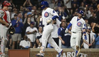 MLB roundup: Cubs score 7, win 7th straight as Phils' skid hits 7