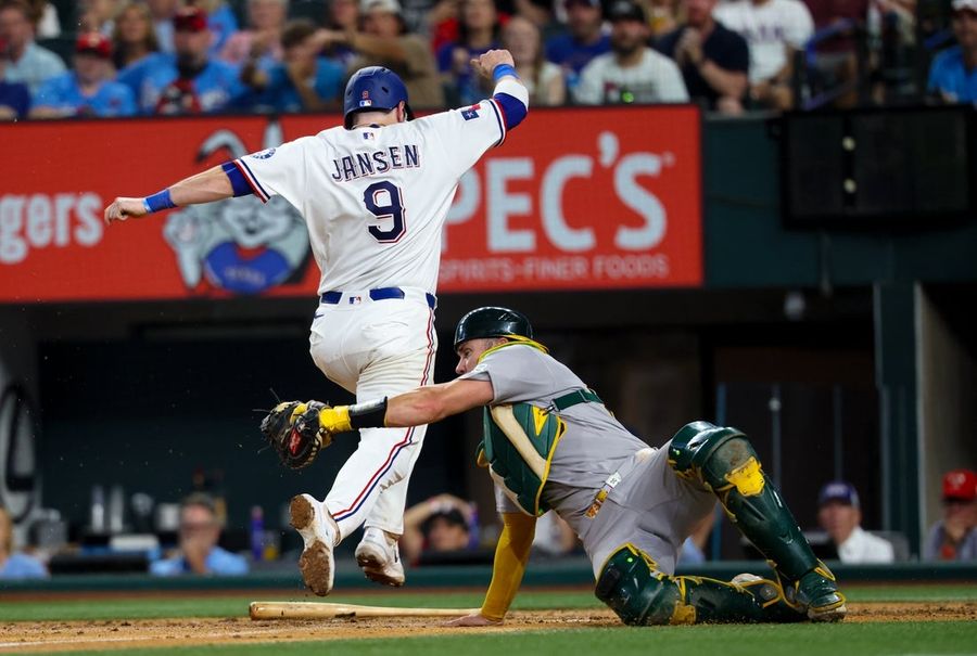 MLB: Athletics at Texas Rangers