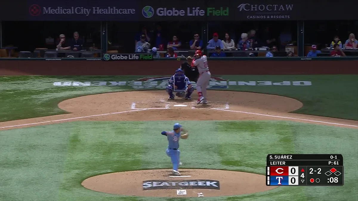 Eugenio Suárez's RBI single