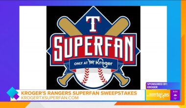 Sponsored: Gearing up for the Texas Rangers' Season with Kroger
