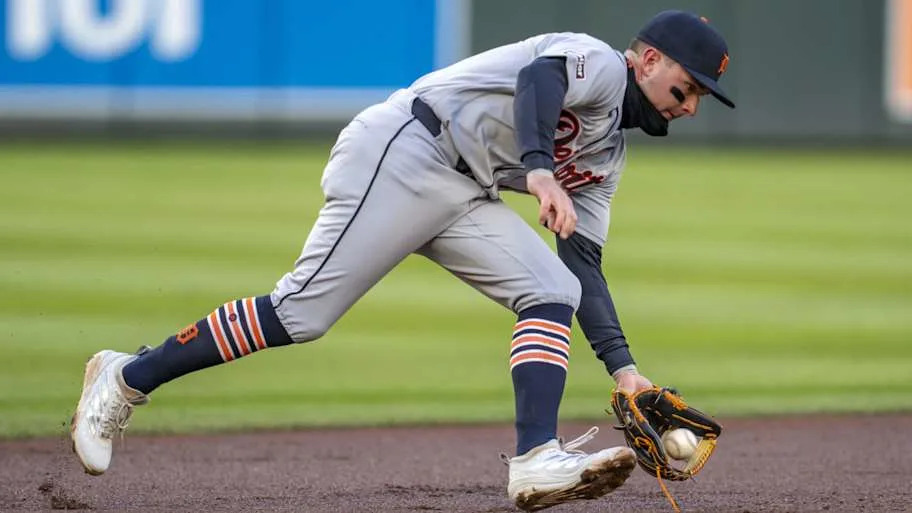 Kevin McGonigle in the field. 