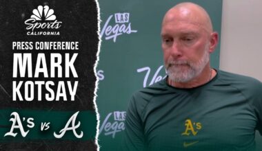 Mark Kotsay not surprised by Athletics catcher Shea Langeliers' early 2026 power