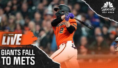 Giants' sixth inning marks highlight in San Francisco's 10-3 loss against Mets