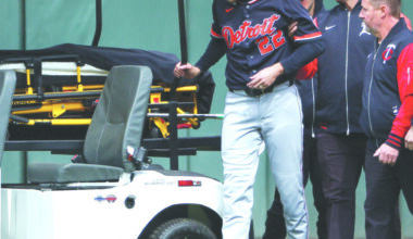 Tigers’ Meadows in hospital after head-to-head collision | News, Sports, Jobs