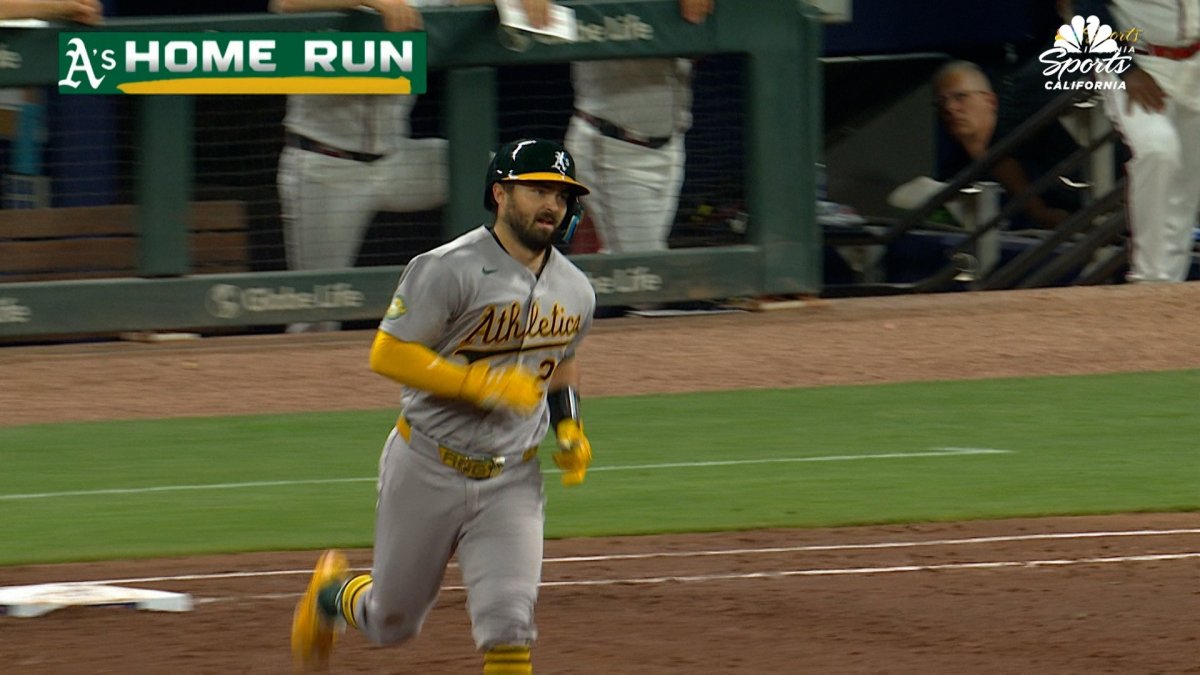 Athletics’ Shea Langeliers hits fourth homer of 2026 MLB season – NBC Sports Bay Area & California