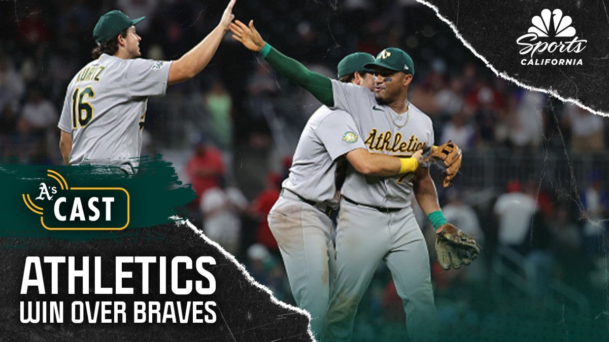 Shea Langeliers homers again, fuels Athletics’ win vs. Braves – NBC Sports Bay Area & California