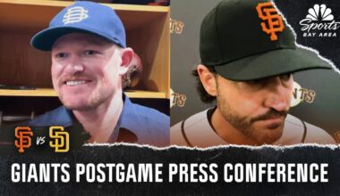 Tony Vitello, Logan Webb analyze Giants’ win over Padres – NBC Sports Bay Area & California