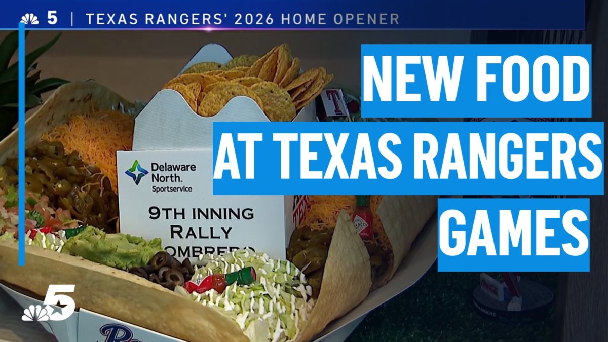 Texas Rangers video shows new food concession menus for 2026 – NBC 5 Dallas-Fort Worth