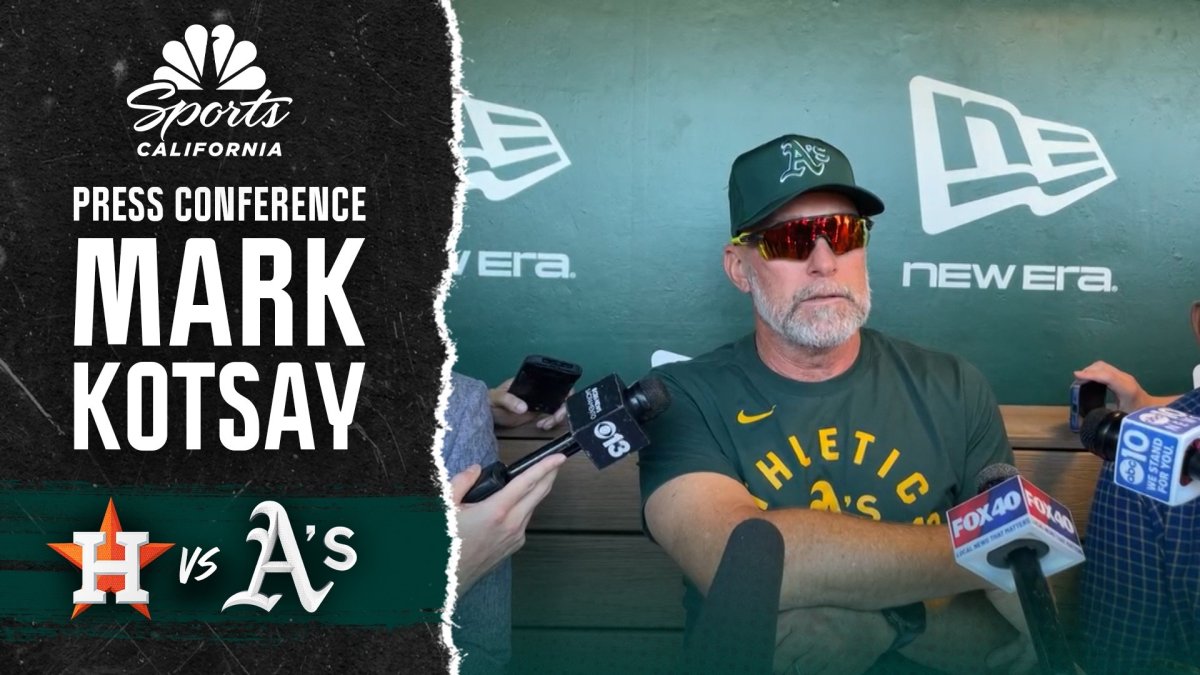 Mark Kotsay confident in Athletics’ lineup despite slow start – NBC Sports Bay Area & California