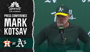 Mark Kotsay happy Athletics capitalized on opportunities in win – NBC Sports Bay Area & California