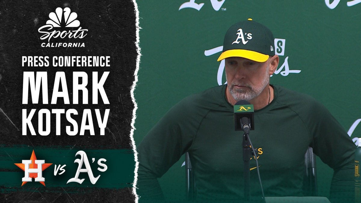 Mark Kotsay happy Athletics capitalized on opportunities in win – NBC Sports Bay Area & California