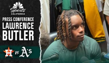 Athletics’ Lawrence Butler comfortable at Sutter Health Park – NBC Sports Bay Area & California