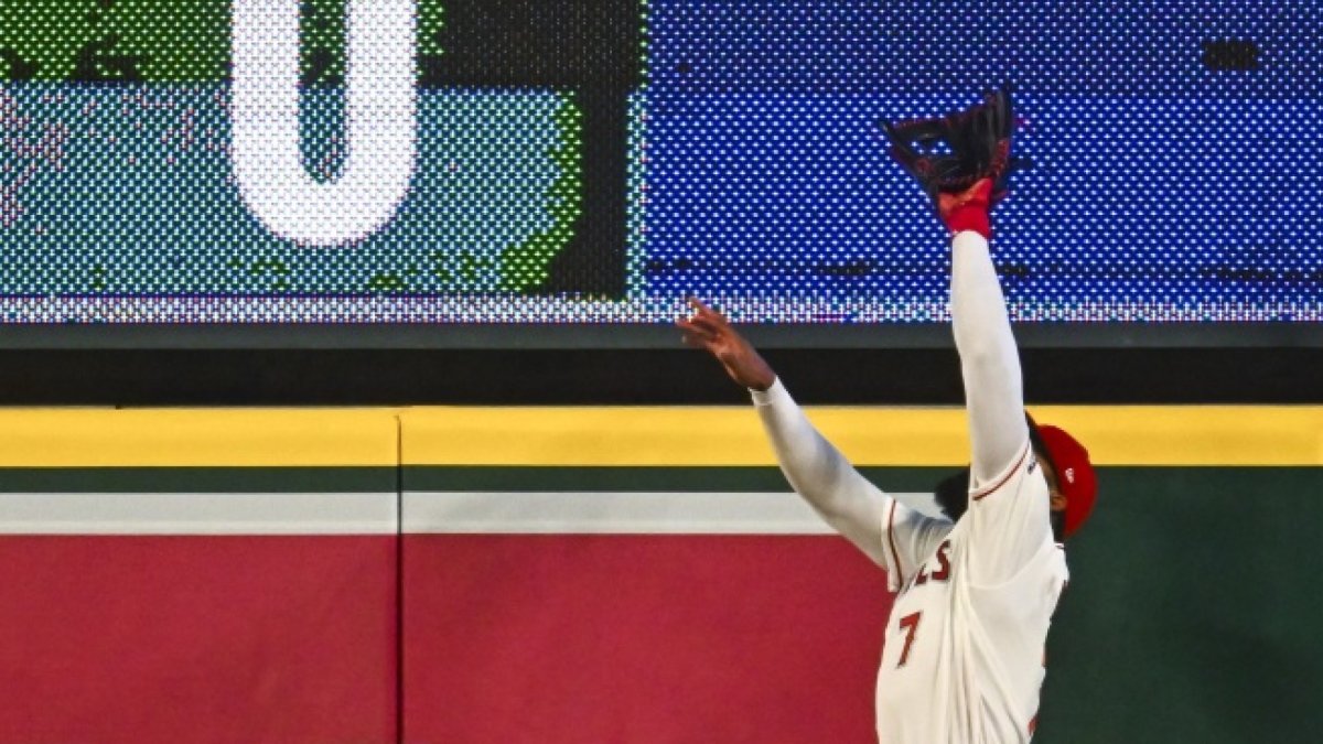 Watch Angels’ outfieler Jo Adell rob three home runs – NBC 6 South Florida