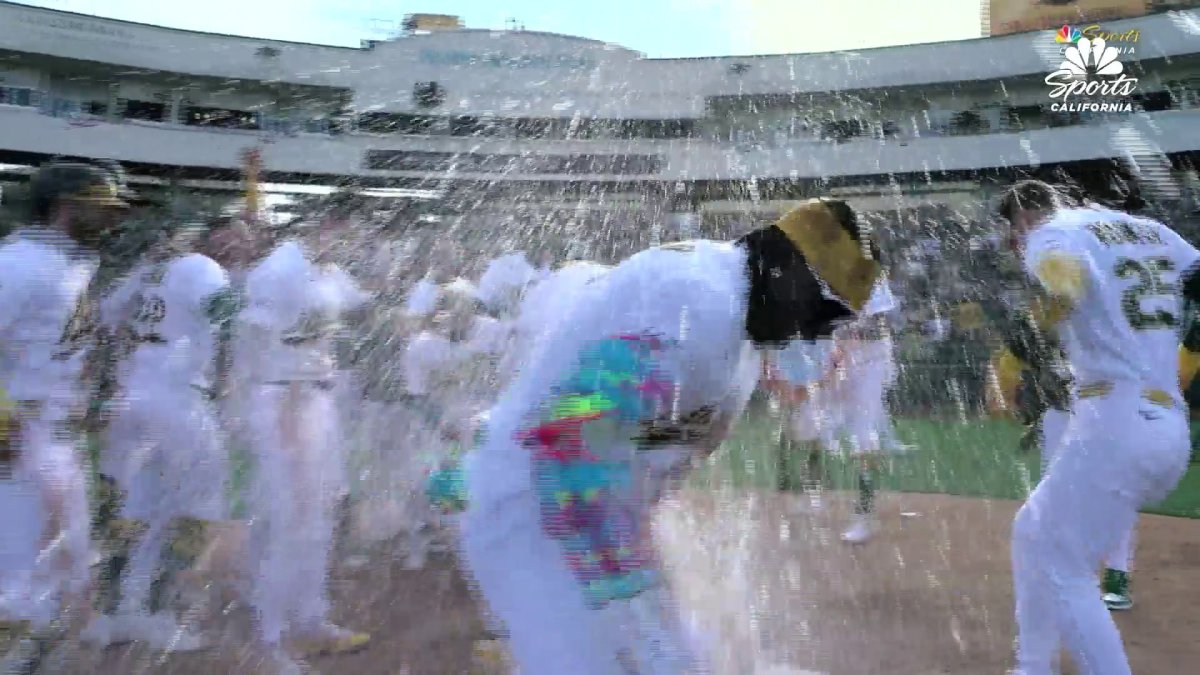 Brent Rooker cooks up wild three-run walk-off homer vs. Astros – NBC Sports Bay Area & California