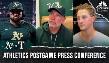 Mark Kotsay, Athletics detail takeaways from win vs. Rangers – NBC Sports Bay Area & California