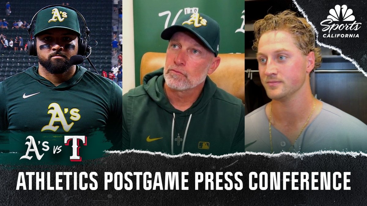 Mark Kotsay, Athletics detail takeaways from win vs. Rangers – NBC Sports Bay Area & California