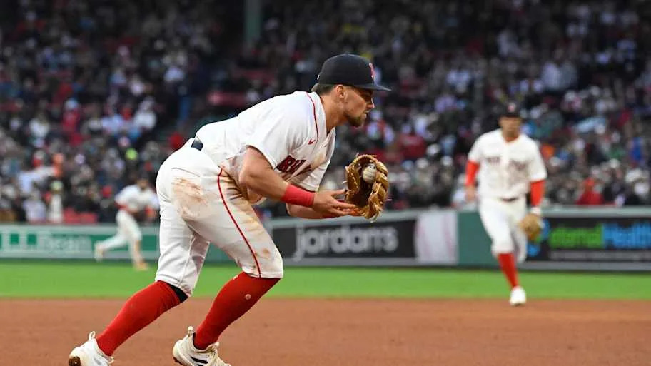 Boston Red Sox third baseman Caleb Durbin