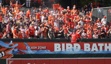 Orioles fans ranked second most POLITE of all MLB teams?