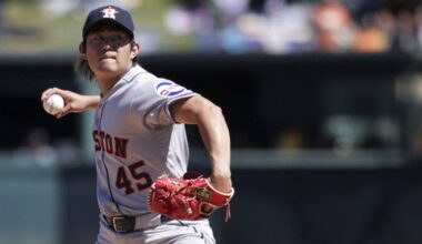 Astros rack up 18 hits as Tatsuya Imai gets first win