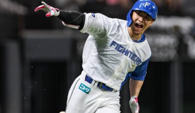 Hard-slugging Fighters hitting homers at torrid pace to start NPB season