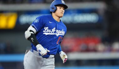 Dodgers crush Blue Jays 14-2 in World Series rematch