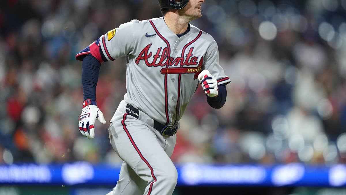 Atlanta Braves outfielder Mike Yastrzemski (18)© Kyle Ross-Imagn Images