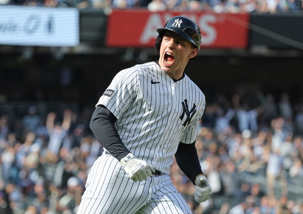 Ben Rice went deep in the victory. Charles Wenzelberg/New York Post