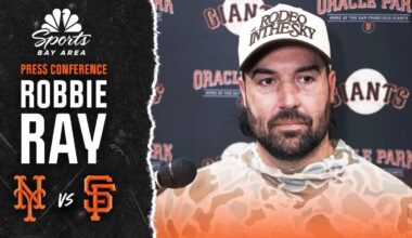 Robbie Ray applauds Daniel Susac's ‘great night' for Giants in win vs. Mets