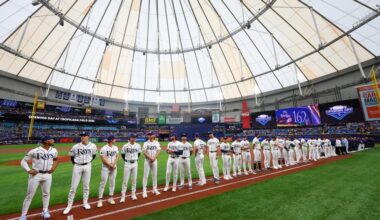 Tampa Bay Rays Celebrate Return To Tropicana Field With A Win
