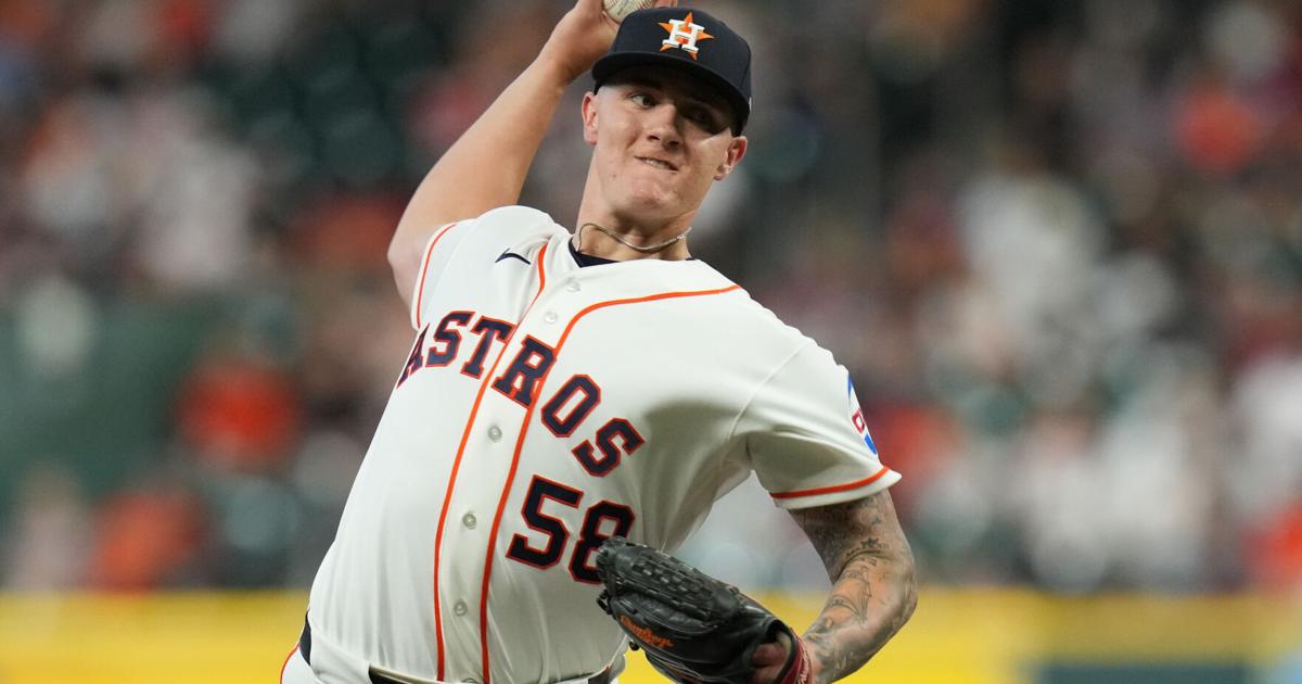 Astros place ace right-hander Hunter Brown on the 15-day injured list with a right shoulder strain | Region