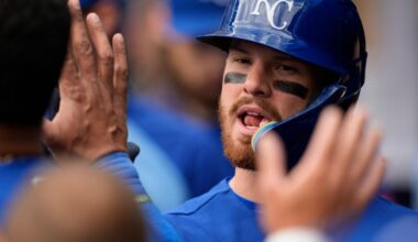 Rookie catcher Carter Jensen gets scratched from Royals' starting lineup after oversleeping | National Sports