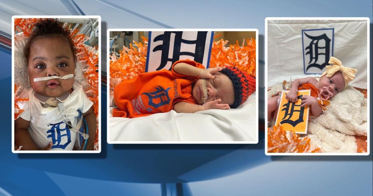 Hospital's tiniest fans ready for Tigers' Opening Day | Sports