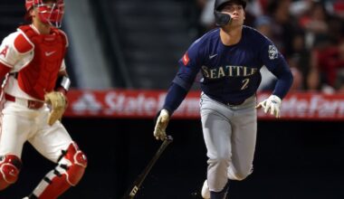 Mariners’ Cole Young, Josh Naylor deliver big hits in extra-innings win