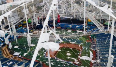 Rays are eager to return to Tropicana Field for the first game since hurricane damaged the roof | National Sports