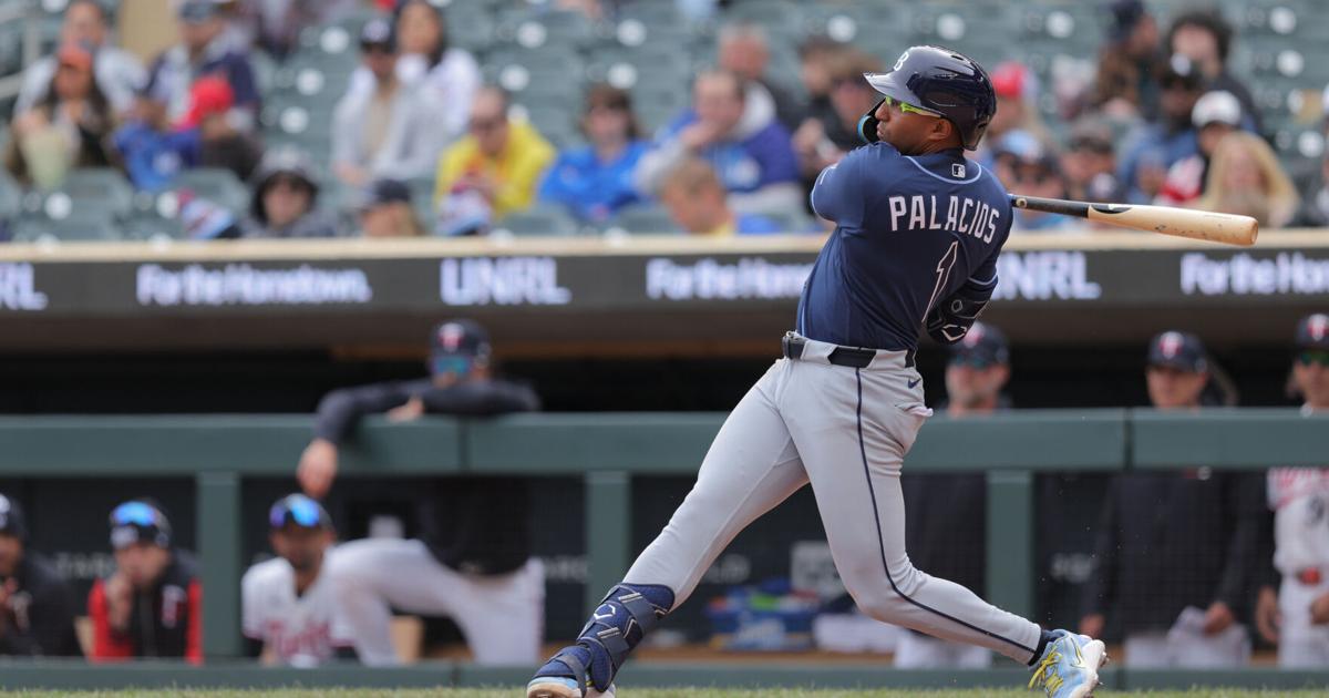 Richie Palacios hits 2-run homer in 10th inning to lift Rays over Twins 4-1 |