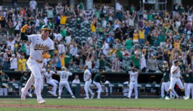 Brent Rooker caps huge game with walk-off homer in 10th to give A's a 12-10 win over Astros | MLB