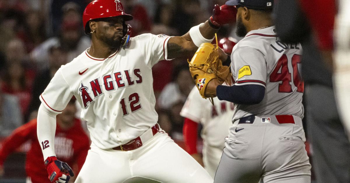 Brawl breaks out between Braves pitcher Reynaldo López and Angels slugger Jorge Soler | MLB