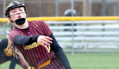 Lady Crusaders, Crusaders both power past Kane | Baseball