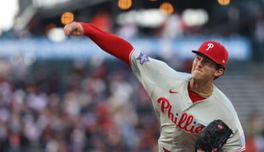 Phillies pitcher Andrew Painter enters in third inning after scratched from start due to migraine | MLB