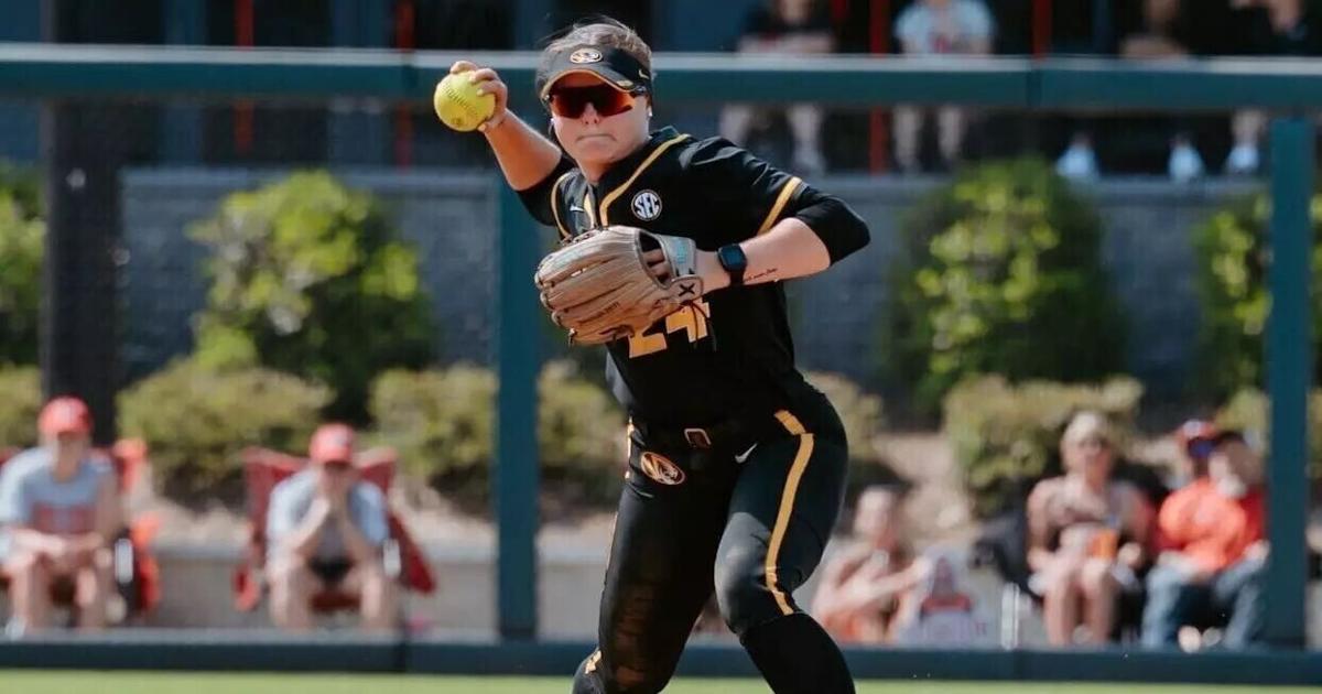 Missouri softball can't find an answer against No. 14 Georgia's Roelling, drops series finale | National