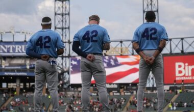 Singer leading Jackie Robinson festivities collapses before White Sox game against Rays | National Sports