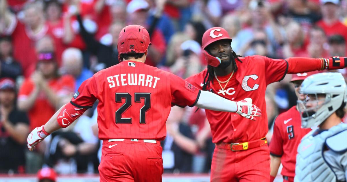 McCoy: Stewart leads Reds past Tigers 9-2 to take first place in NL Central | Sports