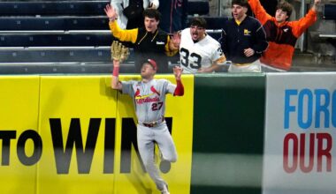 Nathan Church steals another homer, this time giving the Cardinals a win over the Pirates | National Sports