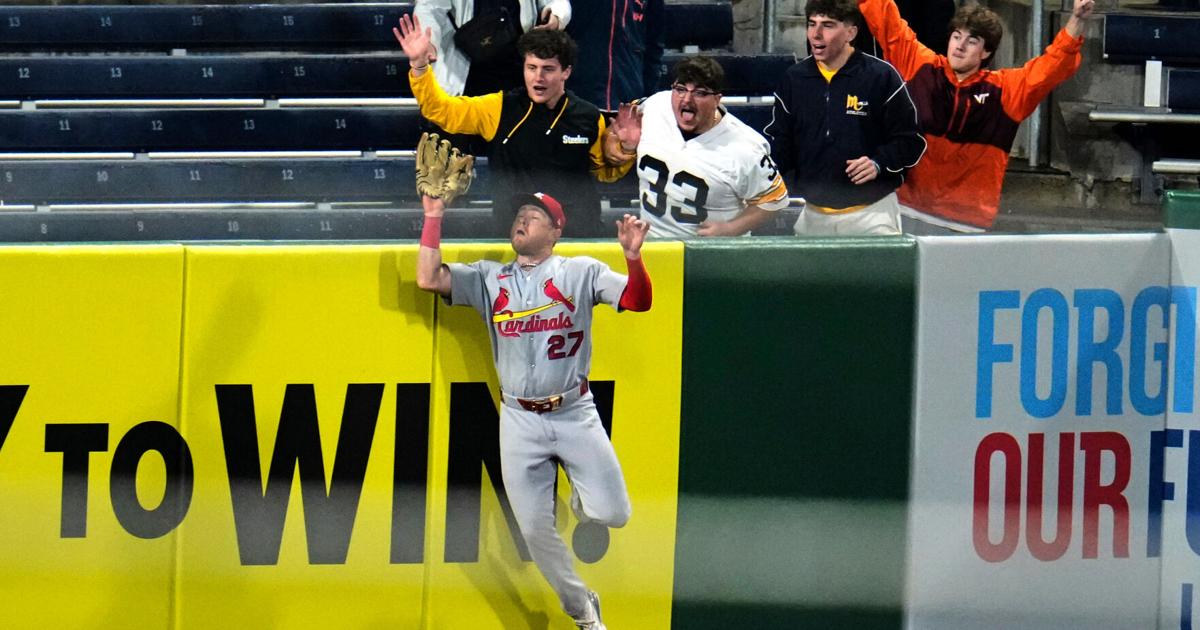 Nathan Church steals another homer, this time giving the Cardinals a win over the Pirates | National Sports
