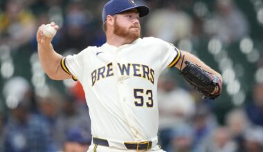 Brewers pitcher Brandon Woodruff undergoing testing after velocity drops in abbreviated start | MLB