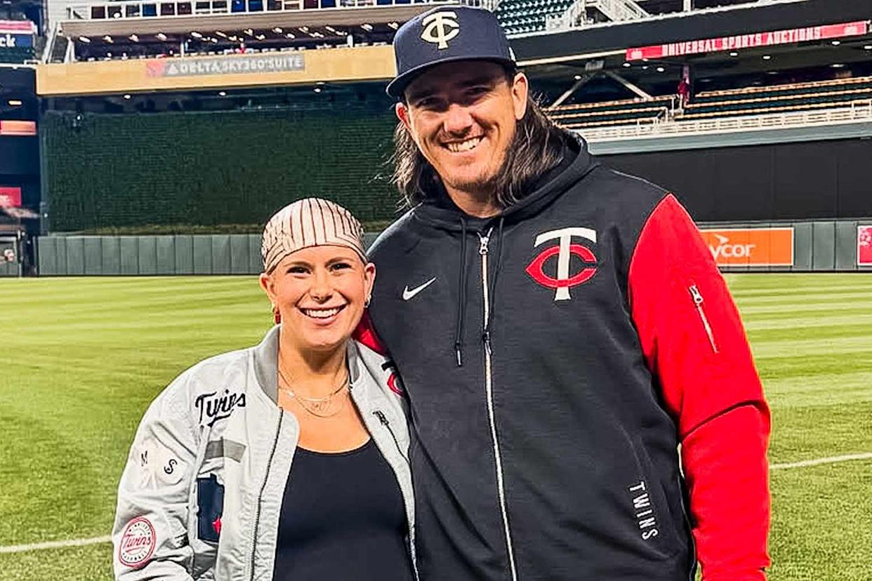 Kody Funderburk and his wife, AliciaCredit: Minnesota Twins/X
