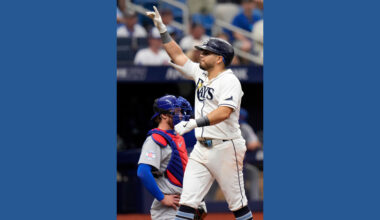 Mullins, Aranda and Caminero homer to lead Rays over Cubs in return to Tropicana Field